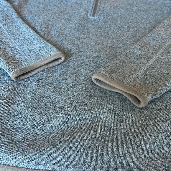 Patagonia Better Sweater 1/4 Zip Pullover Size XL Heather Blue Gray Women - Picture 5 of 16